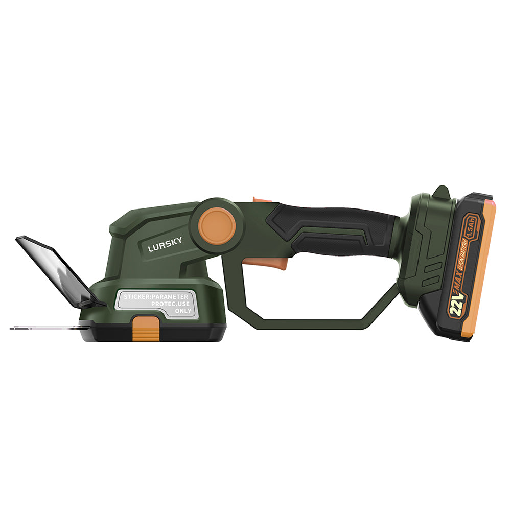 LURSKY-Cordless Hedge Trimmer 20V in Green